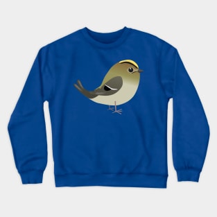 Cute cartoon goldcrest Crewneck Sweatshirt